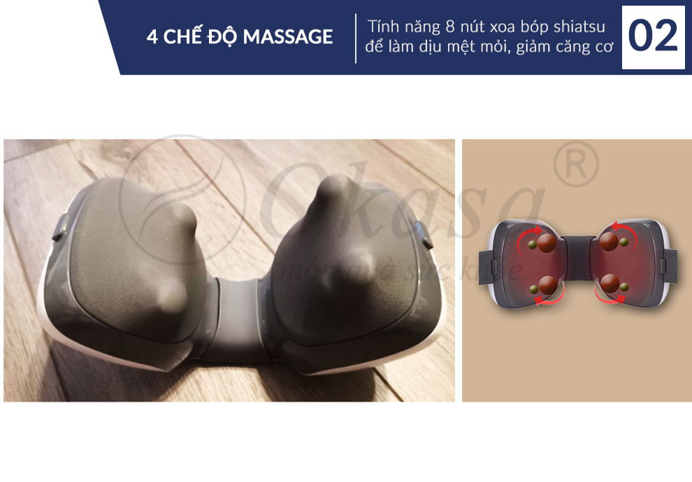 Máy massage cầm tay Okasa Care S1
