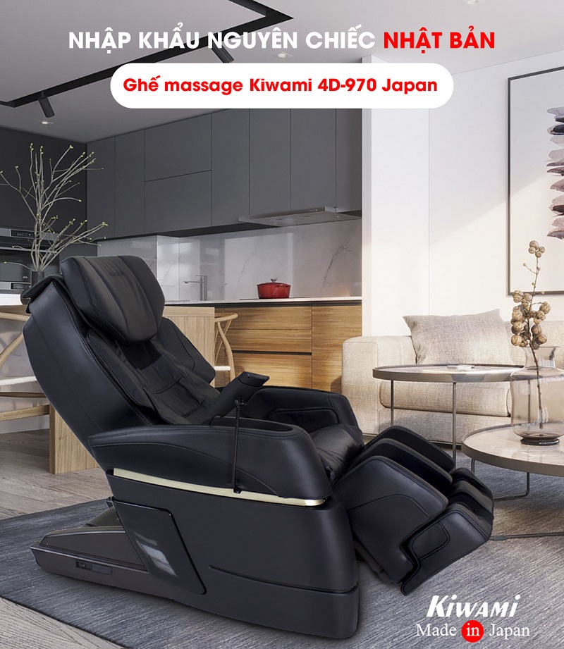 Hình ảnh Ghế massage toàn thân Kiwami 4D-970 Japan