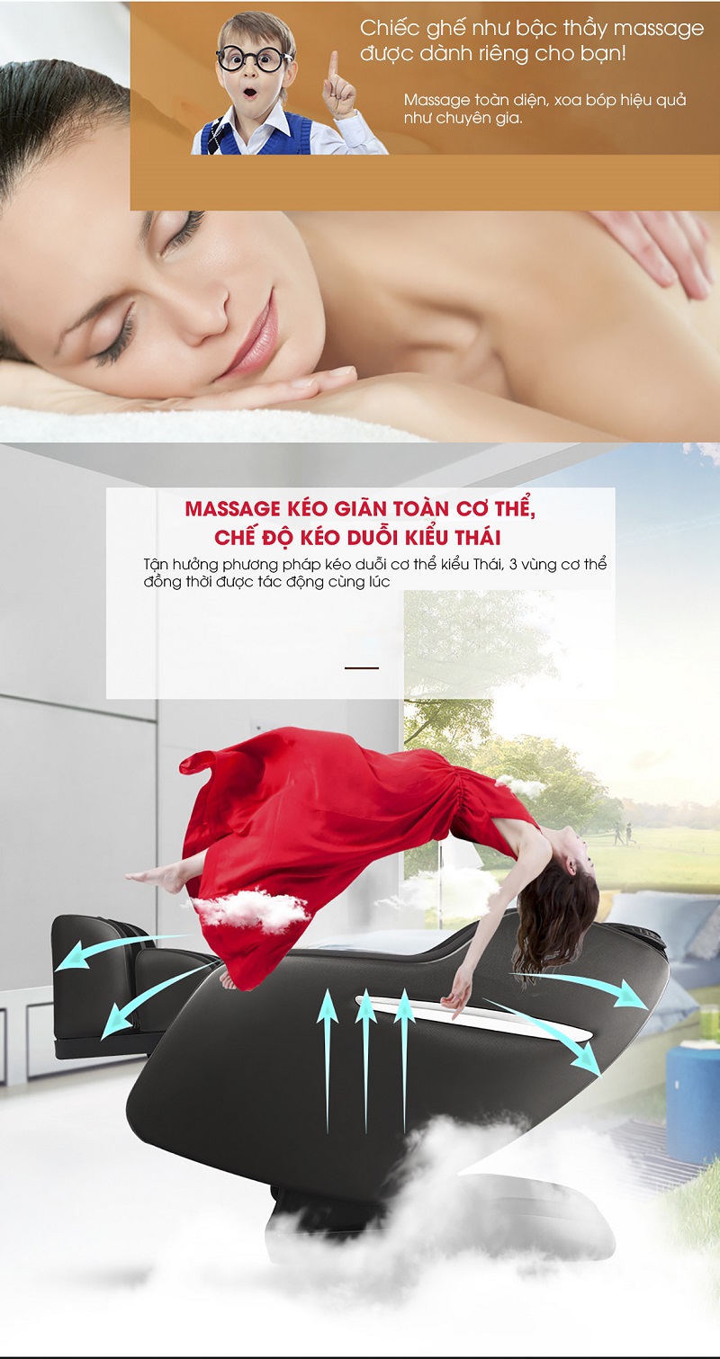 Hình ảnh Ghế massage toàn thân Okasa OS-568