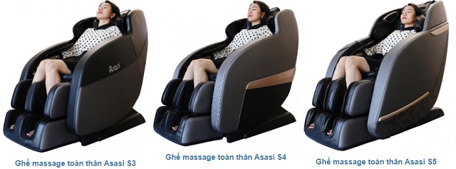 Đánh giá thương hiệu ghế massage giá rẻ Asasi